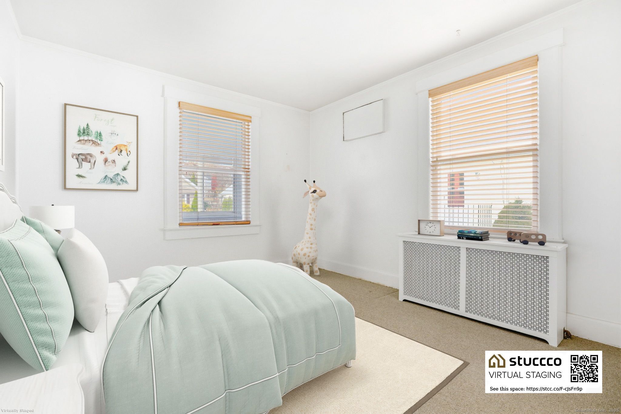 41 Sterling Place, Unit 1 Stamford, CT 06907 - Photo 15 of 29 a spacious bedroom with a bed and a window