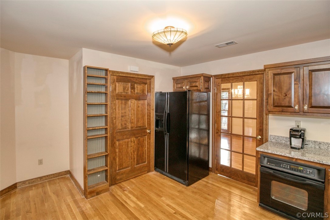 9620 Old Forge Road Providence Forge, VA 23140 - Photo 16 of 39 Kitchen View showing Door to Pantry and French Doo