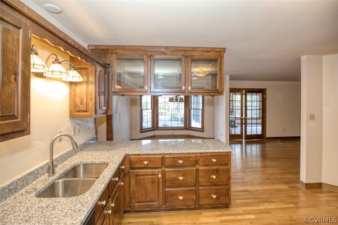 9620 Old Forge Road Providence Forge, VA 23140 - Photo 20 of 39 View of Kitchen looking out towards Breakfast Nook