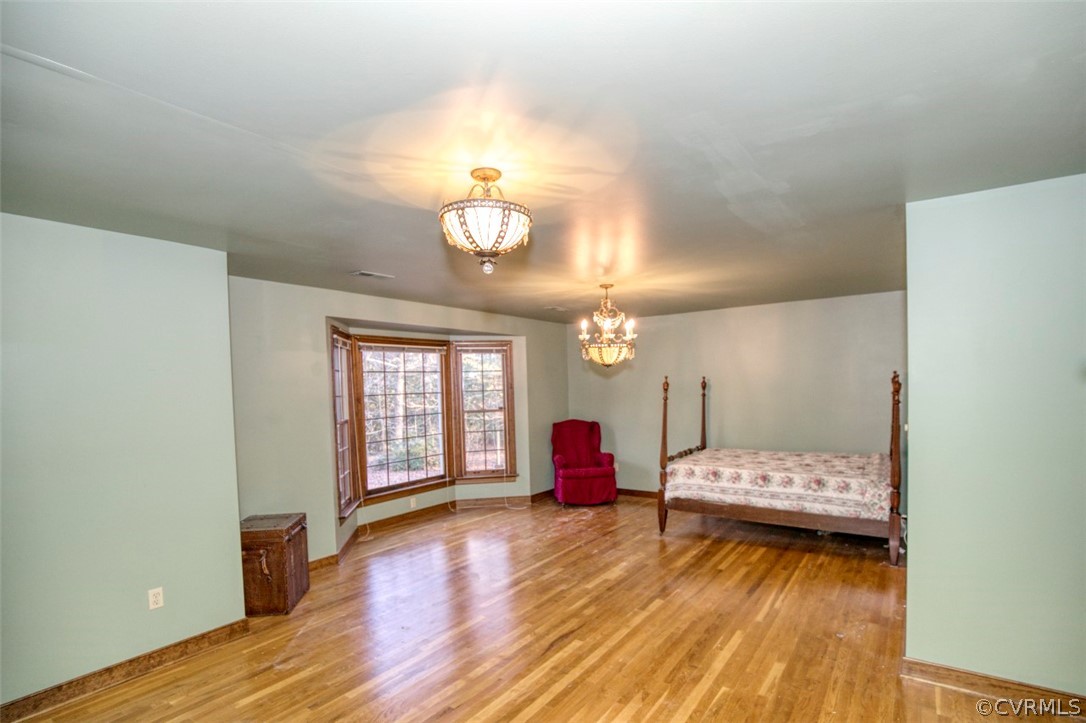 9620 Old Forge Road Providence Forge, VA 23140 - Photo 26 of 39 Primary Bedroom showing Lg. Floor Space and Bay WI