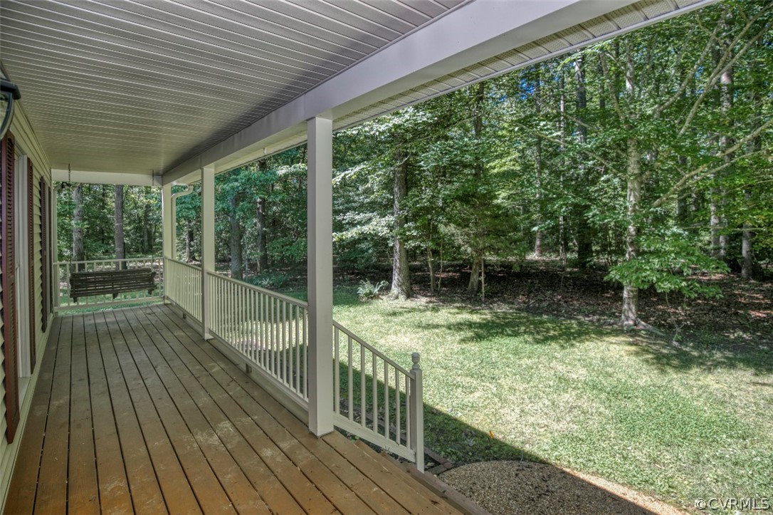 9620 Old Forge Road Providence Forge, VA 23140 - Photo 37 of 39 Front Porch looking out from Porch