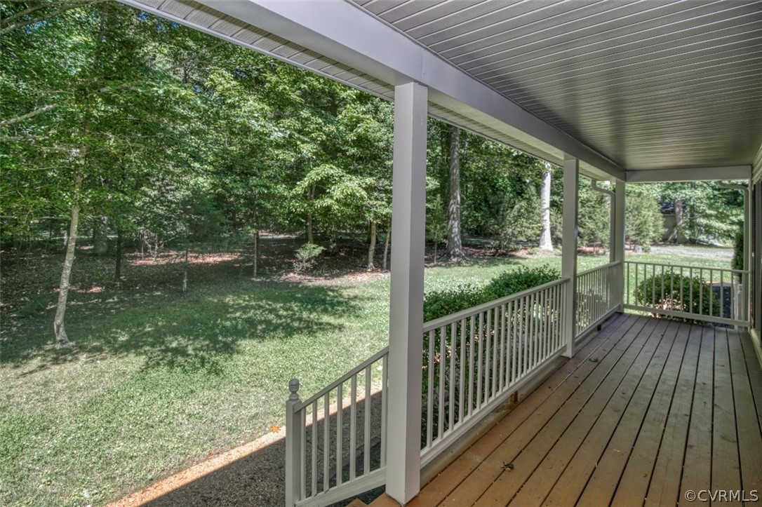 9620 Old Forge Road Providence Forge, VA 23140 - Photo 38 of 39 Front Porch looking out from Porch Swing