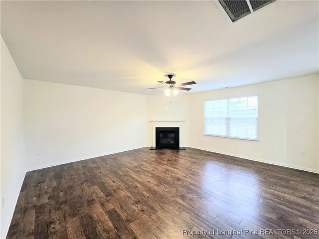 wooden floor in an empty room