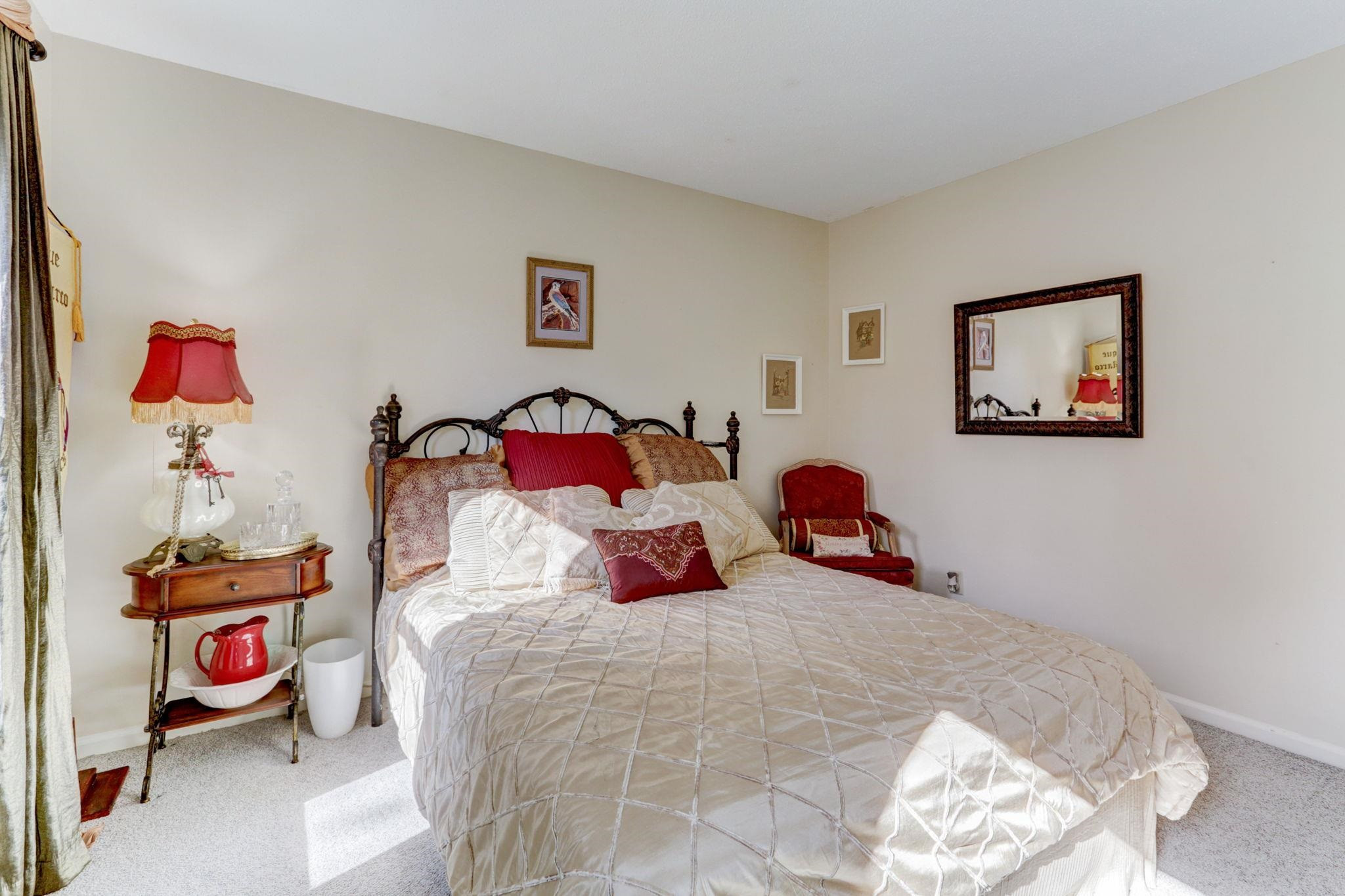 3 Danforth Place Durham, NC 27712 - Photo 24 of 38 a bedroom with a bed and closet