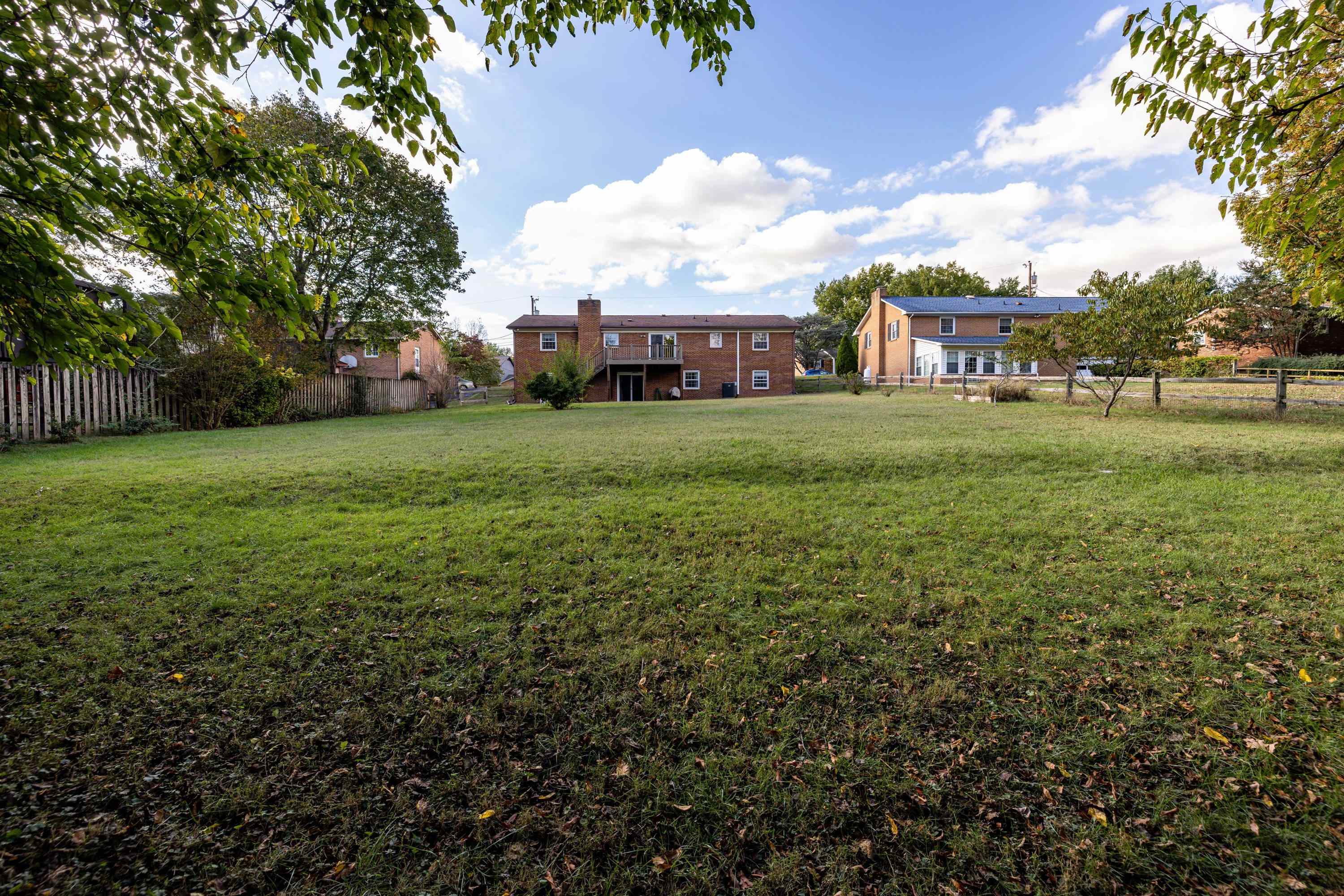 44 Emery Street Harrisonburg, VA 22801 - Photo 69 of 75 a view of a big yard with plants and a large tree