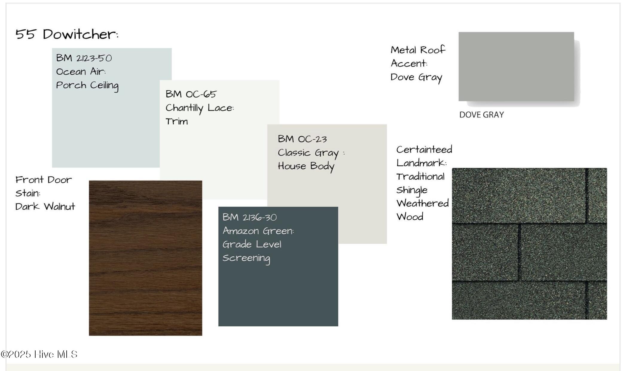 55 Dowitcher Trail Bald Head Island, NC 28461 - Photo 10 of 10 Color Palette