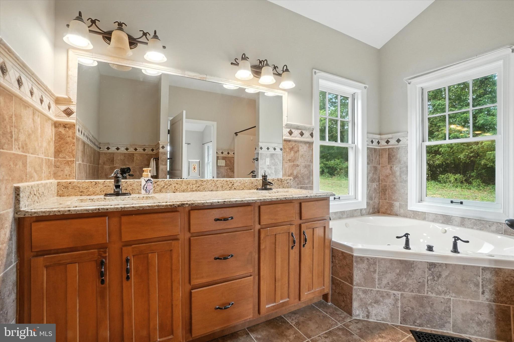 160 Vida Lane Dover, PA 17315 - Photo 19 of 61 a bathroom with a tub sink and mirror