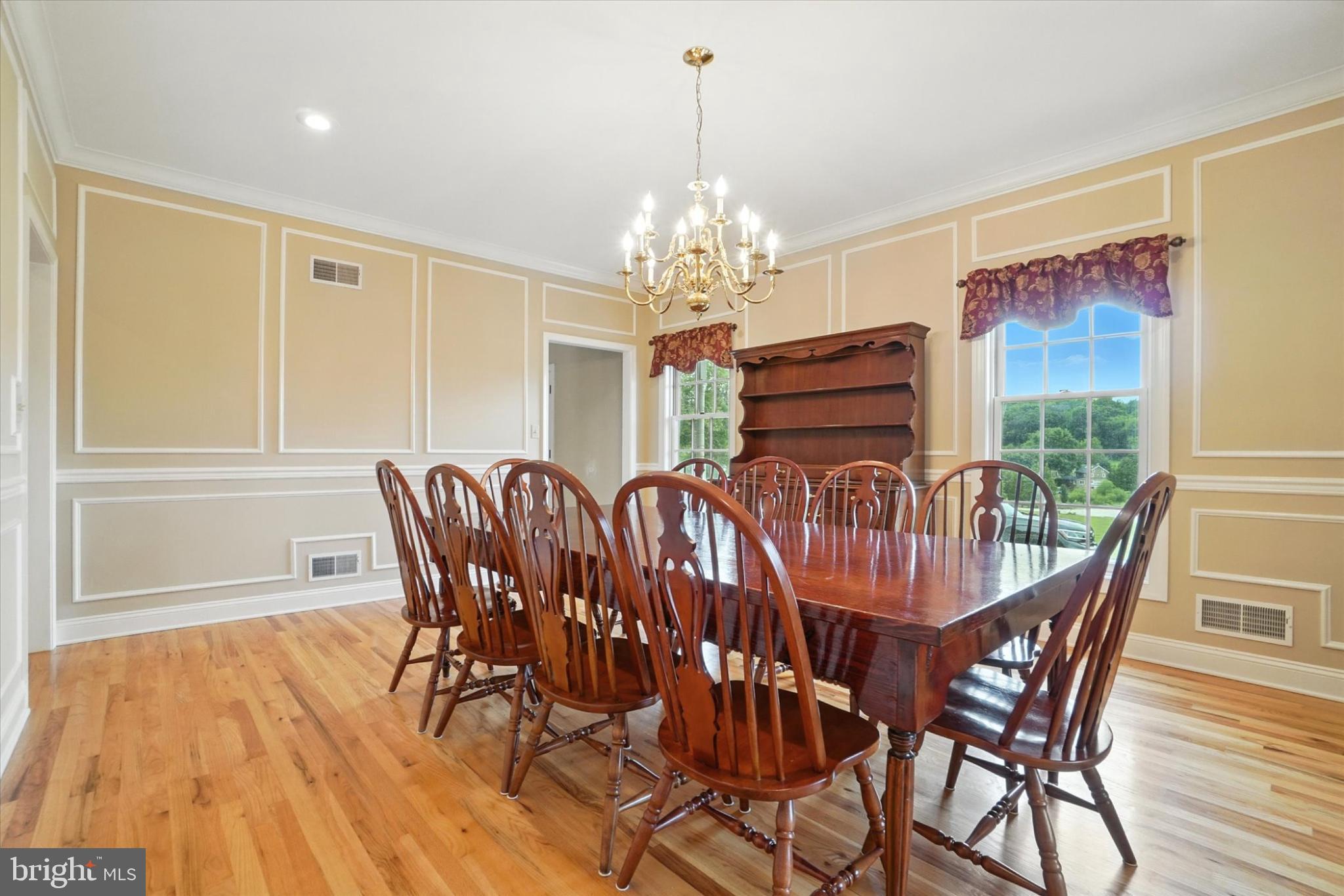 160 Vida Lane Dover, PA 17315 - Photo 22 of 61 a view of a dining room with furniture window and wooden floor