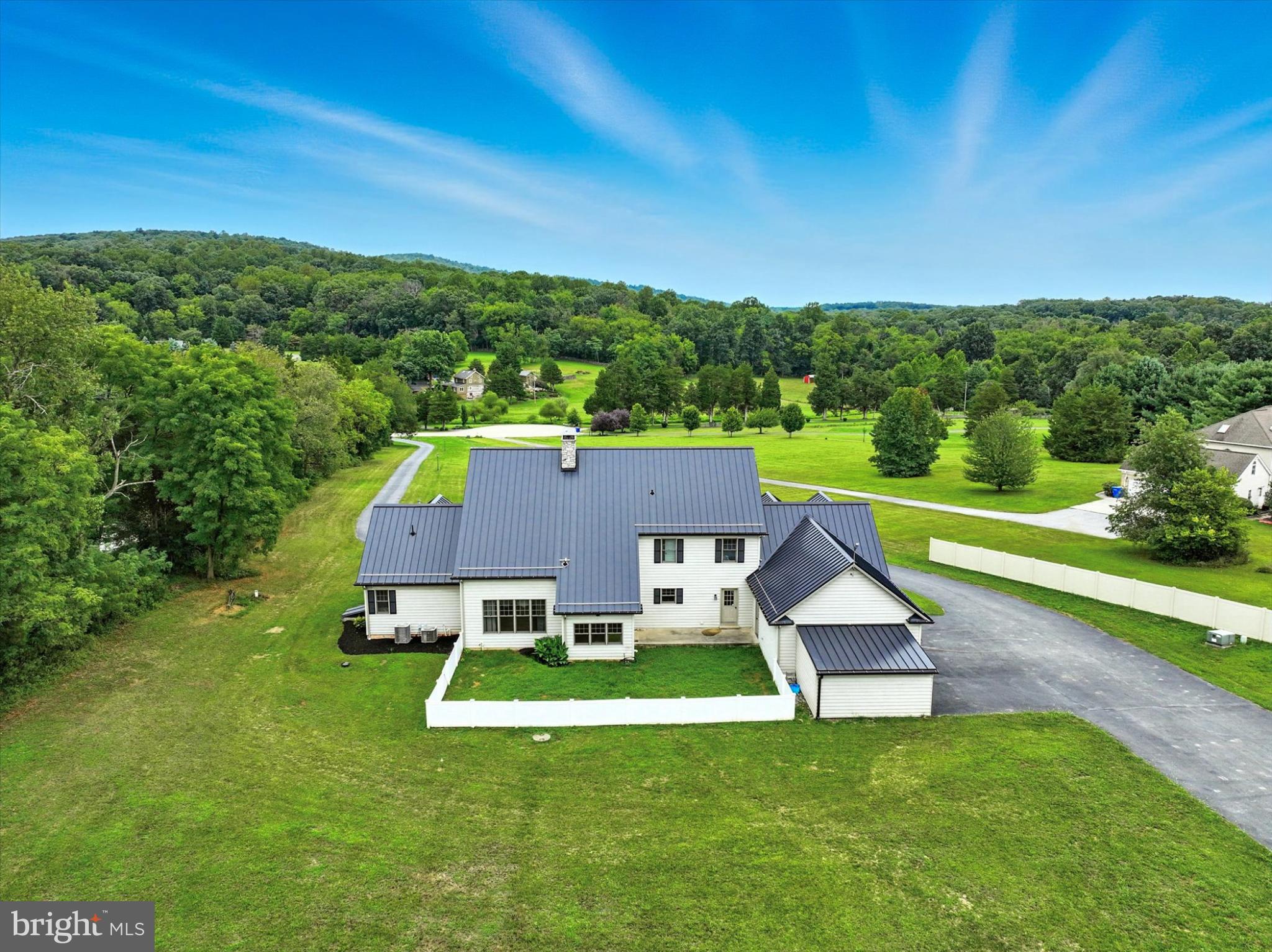 160 Vida Lane Dover, PA 17315 - Photo 61 of 61 an aerial view of a house with pool big yard and large trees