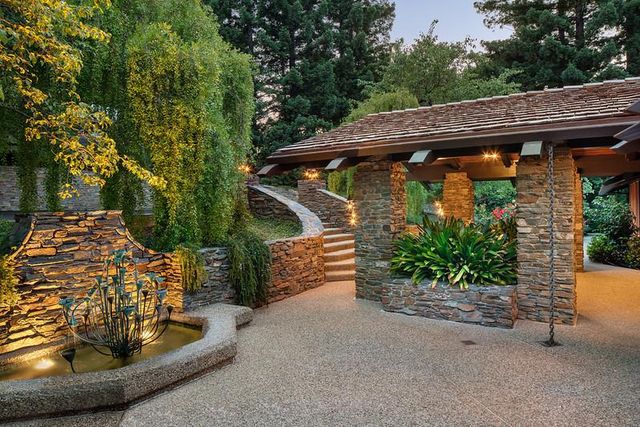 a view of outdoor space and yard