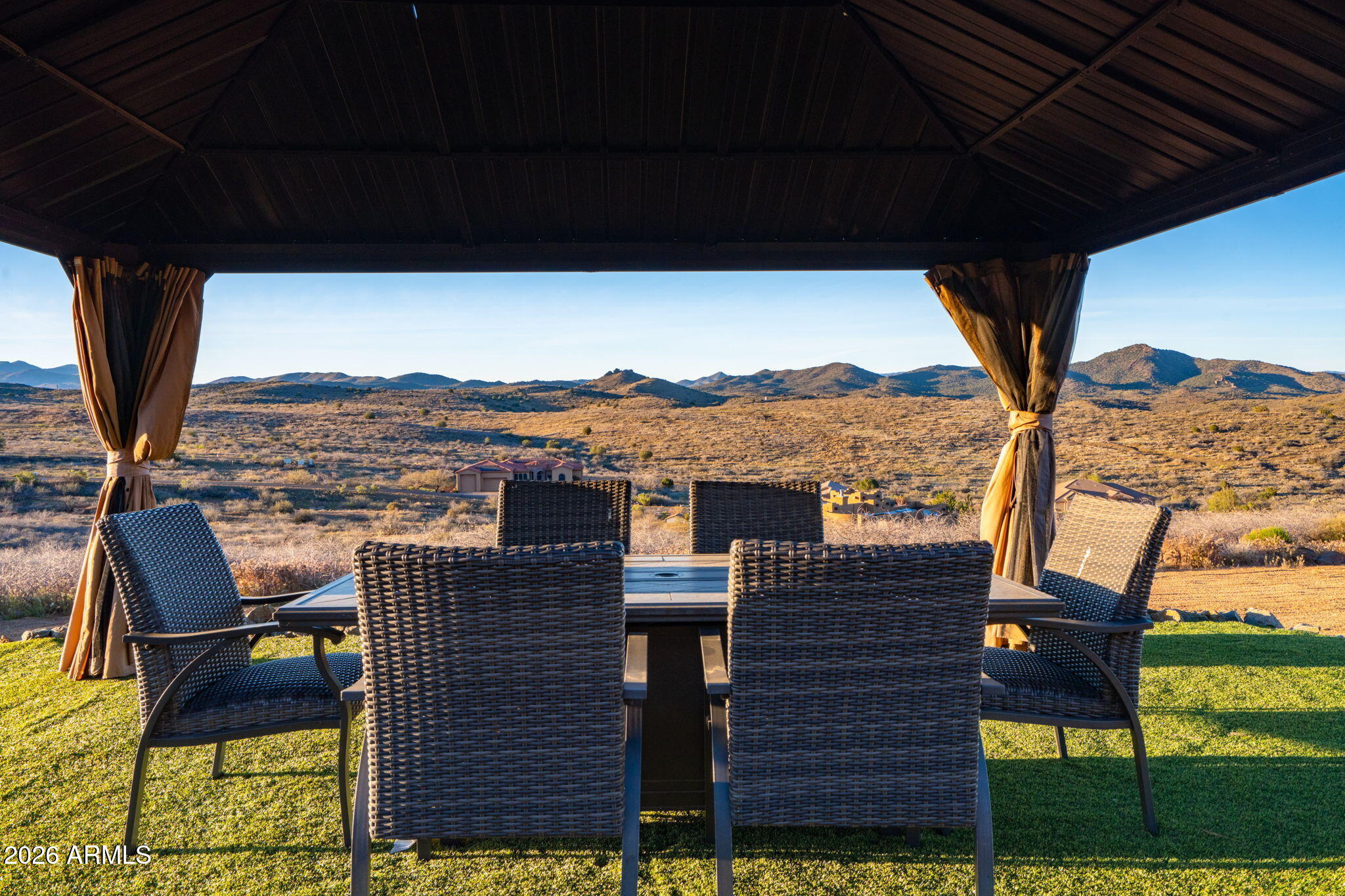 15140 East Countryside Road Mayer, AZ 86333 - Photo 55 of 67 a view of balcony with furniture and city view