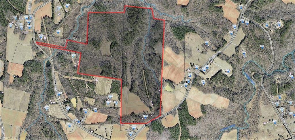 1030 Ellisboro Road Madison, NC 27025 - Photo 2 of 30 Rockingham County Aerial Map (Showing the full acreage). Current listing consists of 3 separate parcels