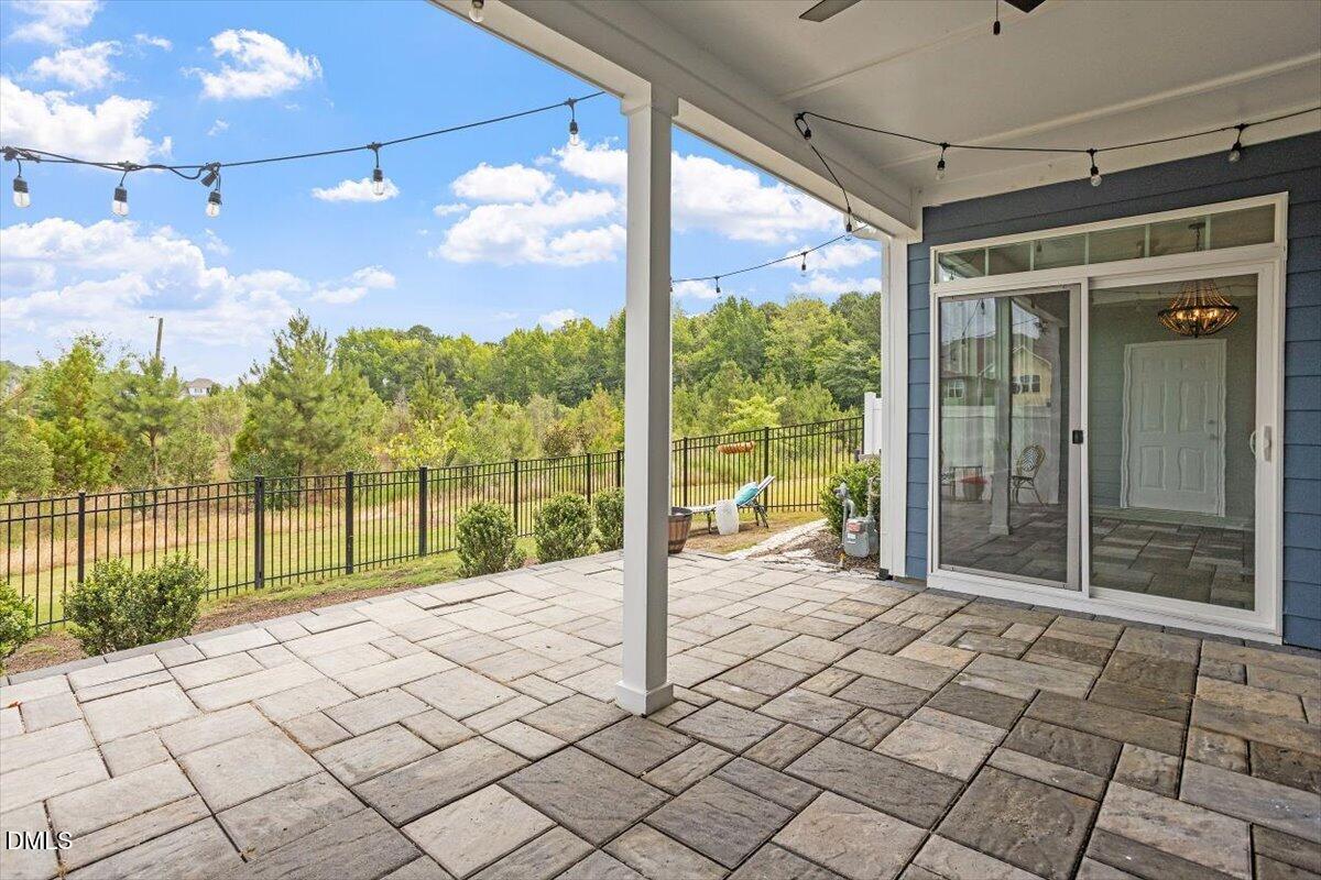 402 Ressler Street Holly Springs, NC 27540 - Photo 39 of 48 Upgraded Back Patio