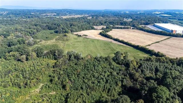 a view of a lake with a mountain
