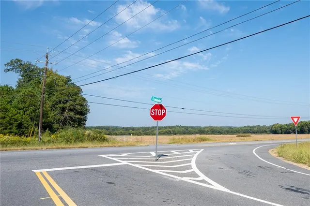 a view of an ocean and beach