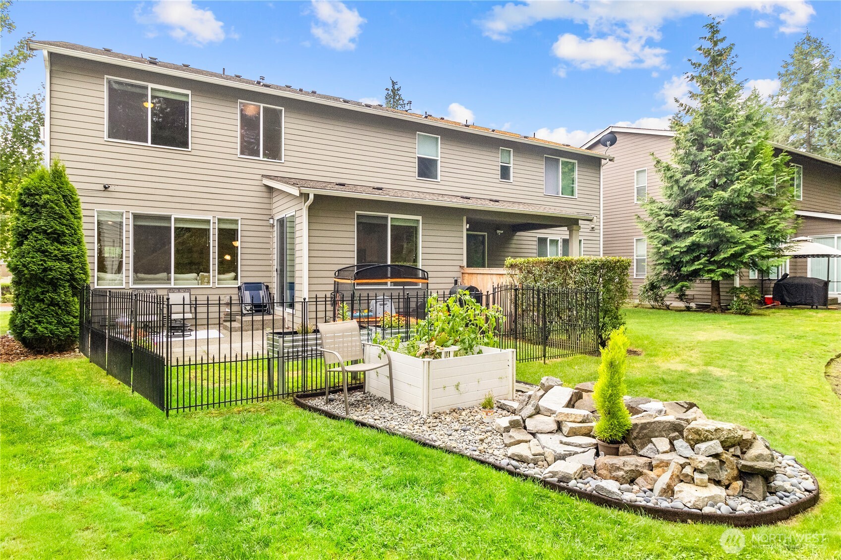 3923 Jett Lane Lacey, WA 98516 - Photo 35 of 40 a view of a house with backyard and sitting area