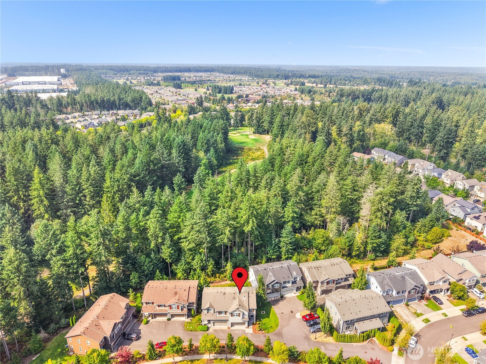 3923 Jett Lane Lacey, WA 98516 - Photo 39 of 40 a view of yard from balcony