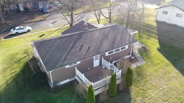 a house with a outdoor space