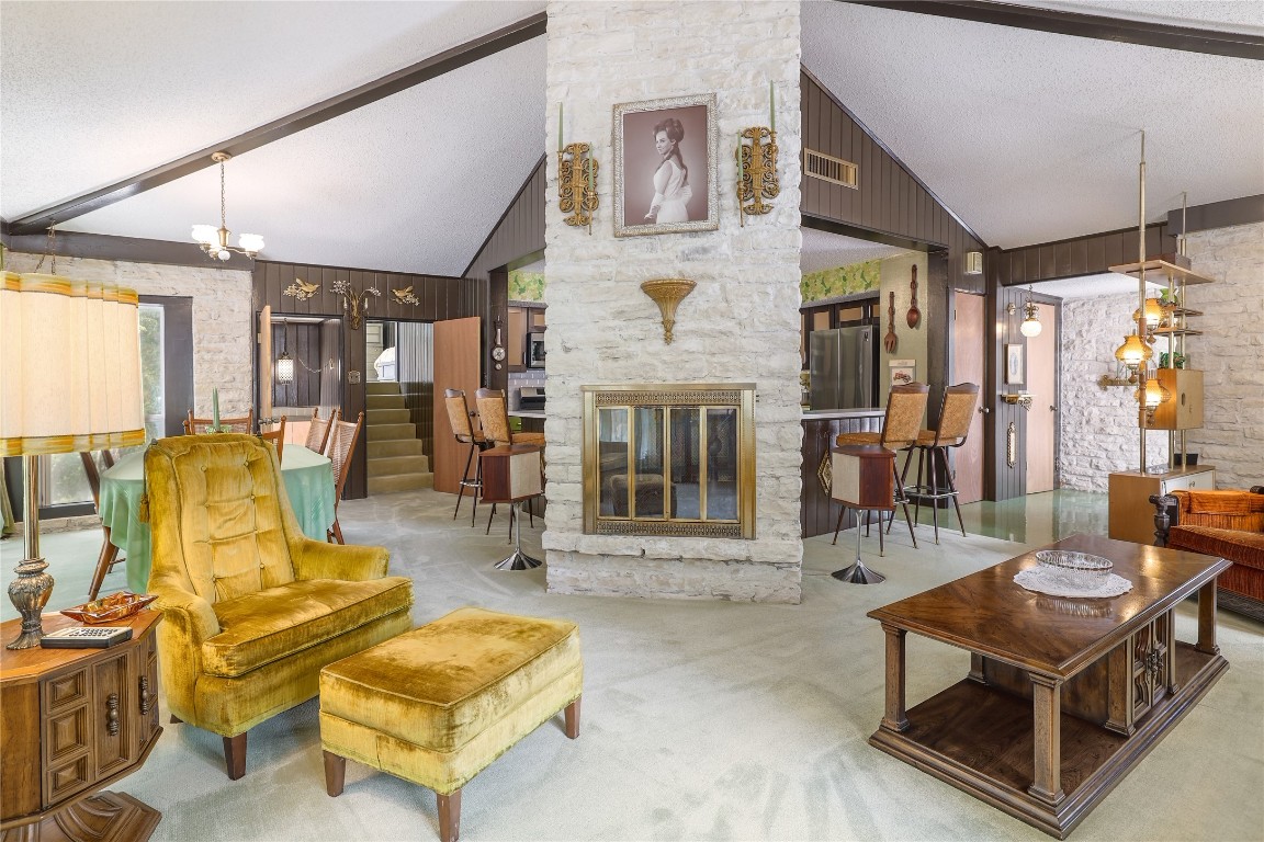 1818 Vance Circle Austin, TX 78701 - Photo 14 of 40 a living room with patio furniture and a large window