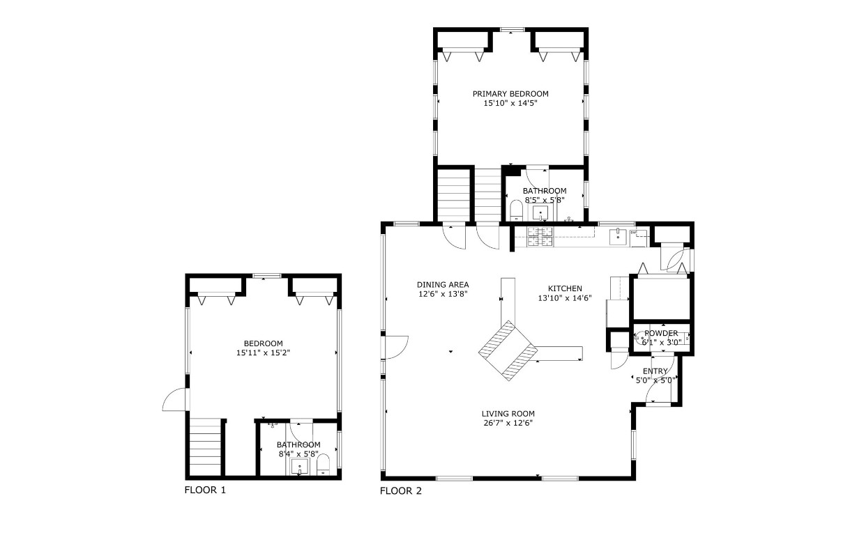 1818 Vance Circle Austin, TX 78701 - Photo 40 of 40 a picture of a floor plan