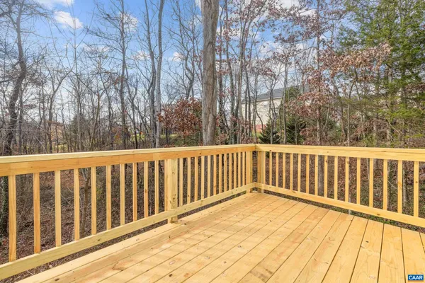 a view of a wooden fence