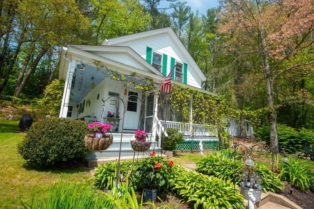120 Adams Street Barre, MA 01005 - Photo 2 of 42 a view of a house with a big yard and potted plants