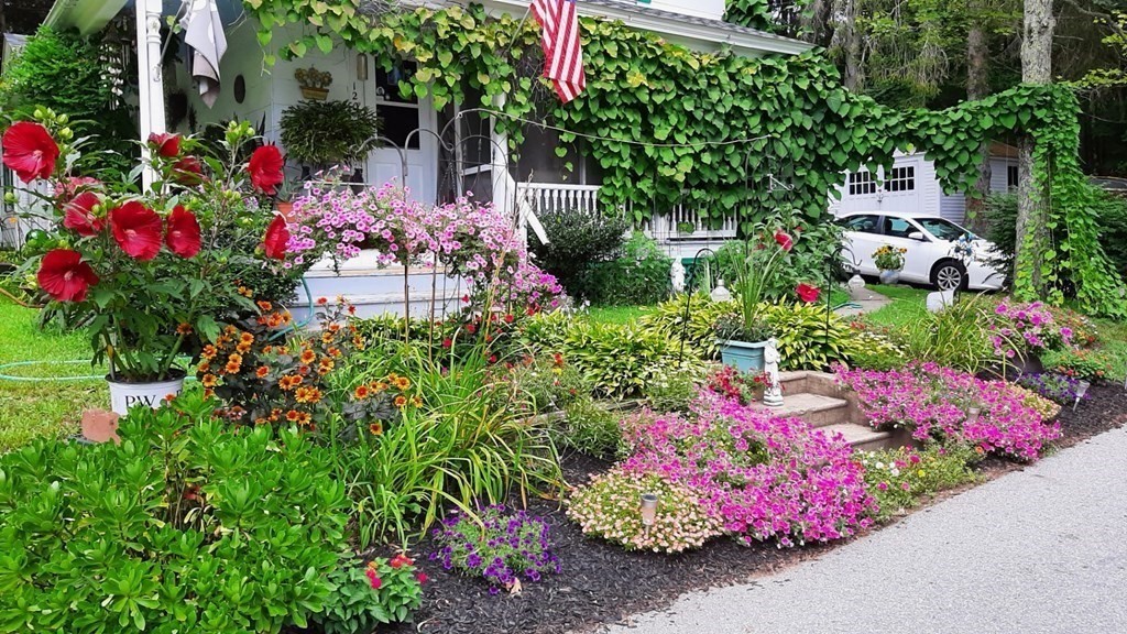 120 Adams Street Barre, MA 01005 - Photo 3 of 42 a bunch of flowers are in a garden