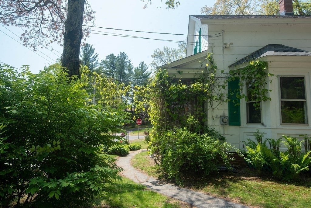 120 Adams Street Barre, MA 01005 - Photo 37 of 42 a view of a garden with pathway