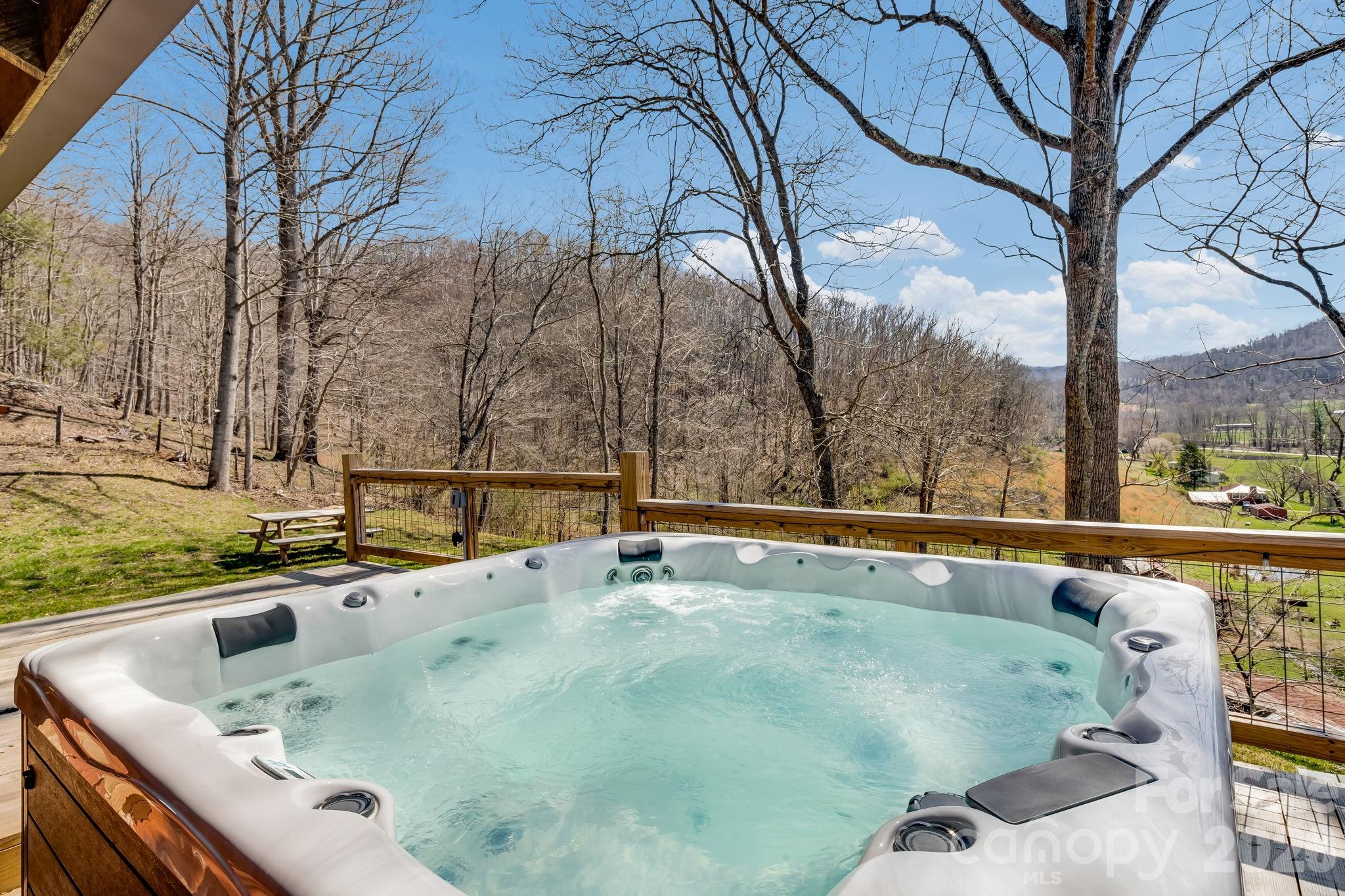 114 Johns Creek Road Canton, NC 28716 - Photo 35 of 48 a view of outdoor space and swimming pool