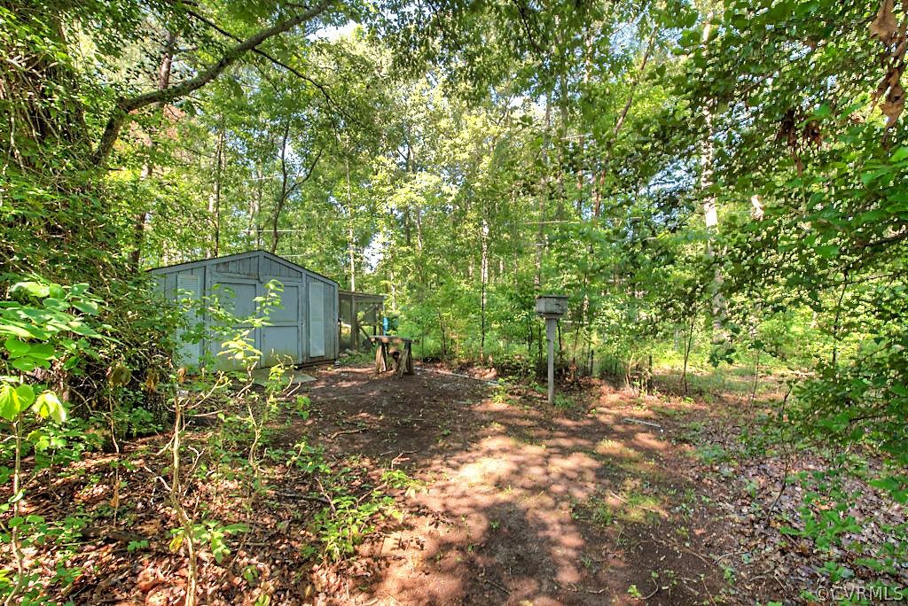 7720 Varann Road Henrico, VA 23231 - Photo 10 of 39 a backyard of a house with lots of green space