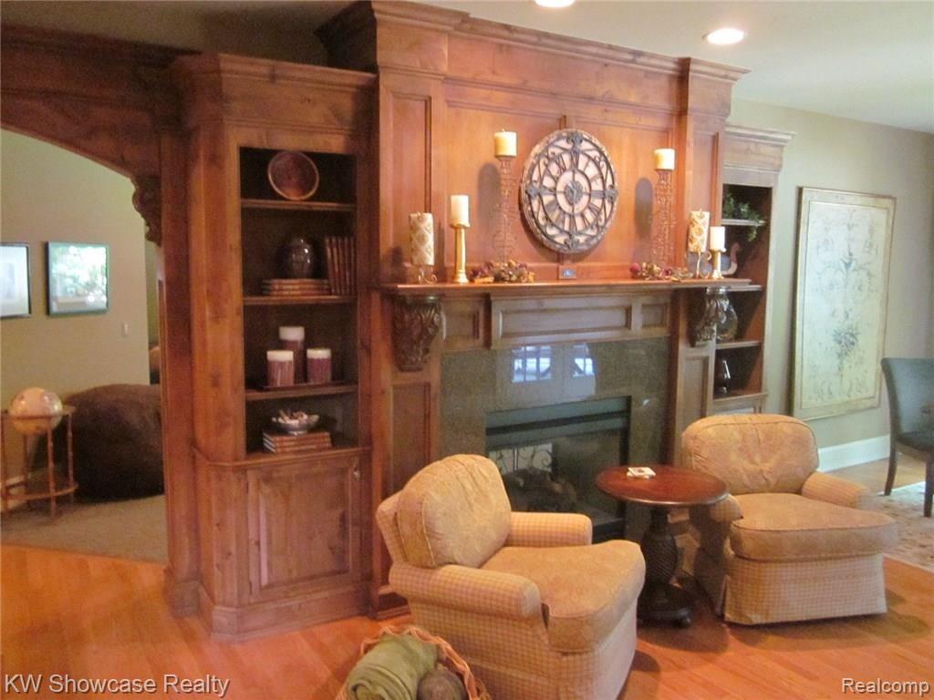 5174 Springdale Court Clarkston, MI 48348 - Photo 16 of 54 Hearth Room Fireplace