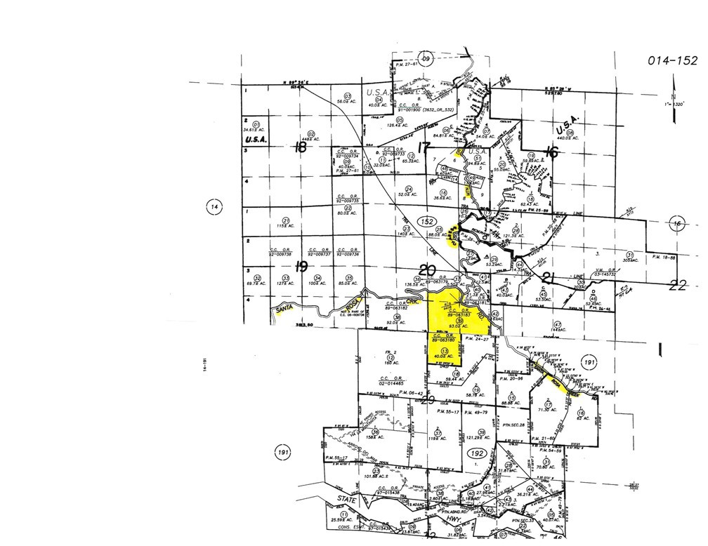 9500 Santa Rosa Creek Road Cambria, CA 93428 - Photo 32 of 33 136+ acres in 2 Apn's: 96+ac & 40ac.