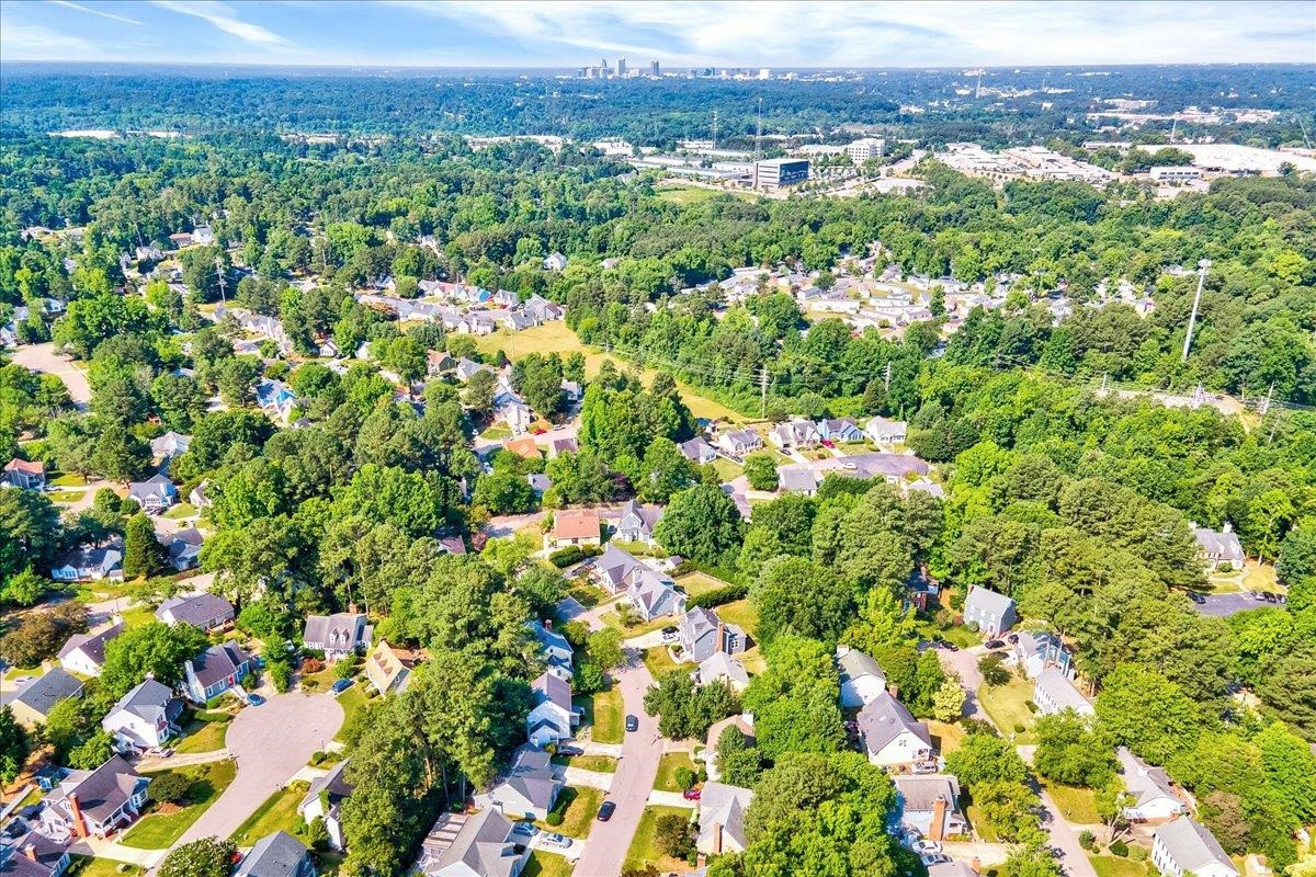 3009 Chippendale Road Raleigh, NC 27604 - Photo 48 of 49 Aerial View