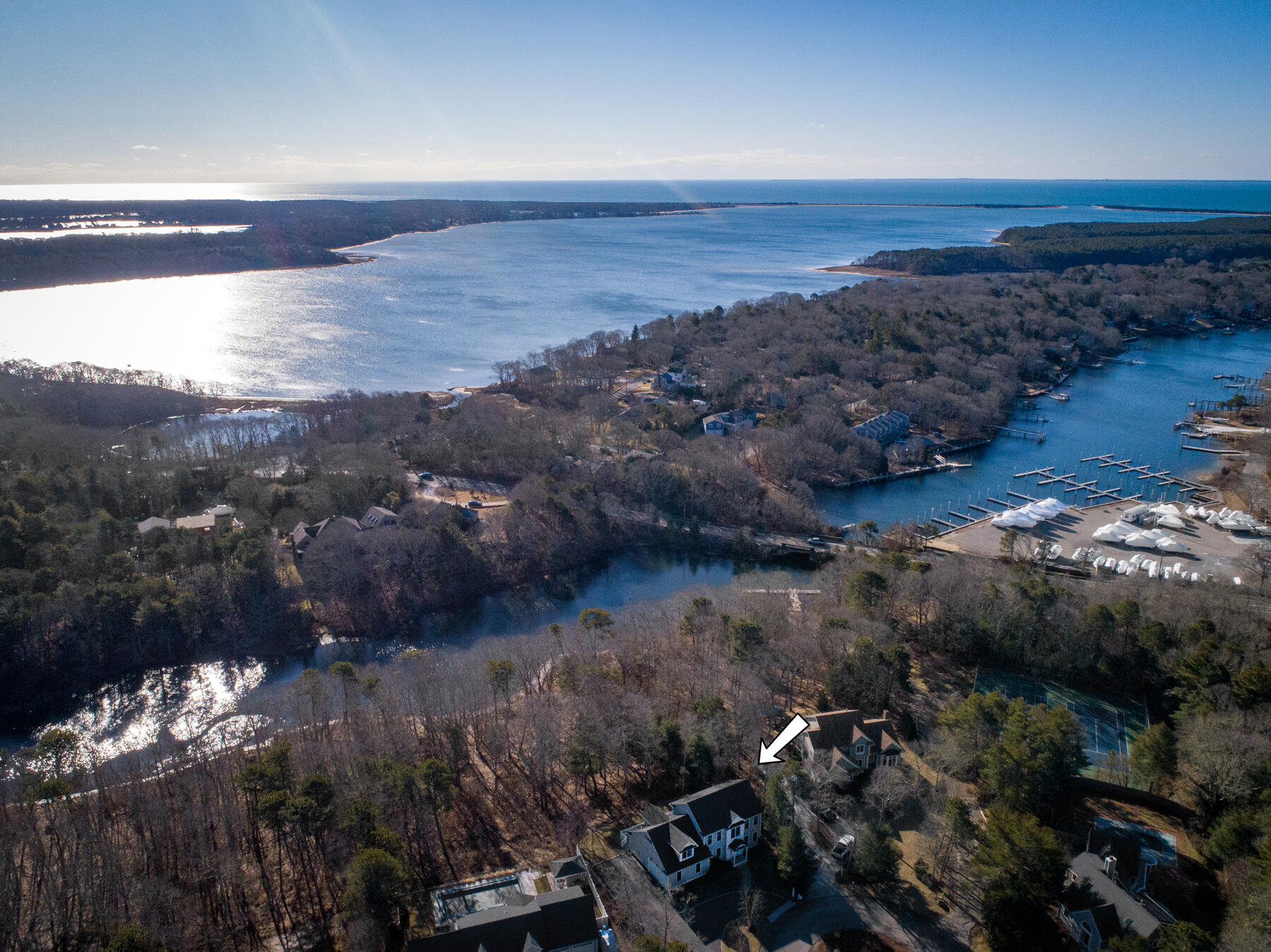 86 Rivers Edge Road East Falmouth, MA 02536 - Photo 37 of 39 Aerial View