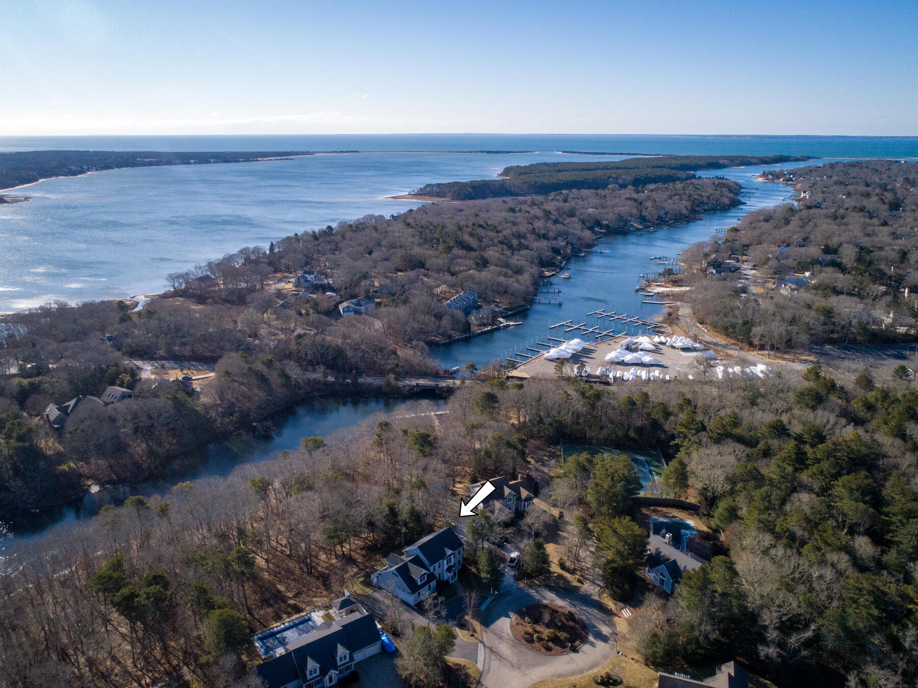 86 Rivers Edge Road East Falmouth, MA 02536 - Photo 38 of 39 Aerial View