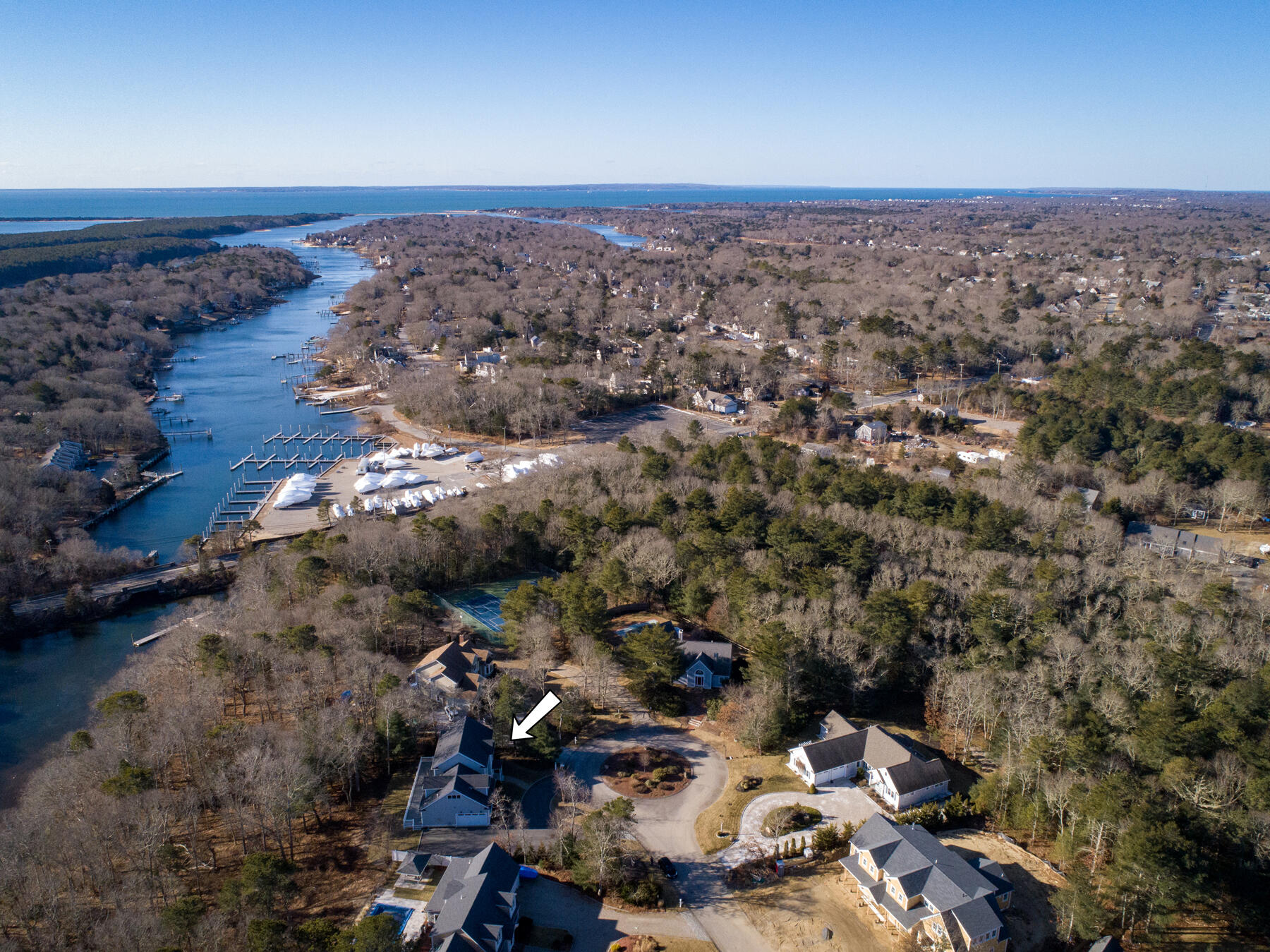 86 Rivers Edge Road East Falmouth, MA 02536 - Photo 39 of 39 Aerial View