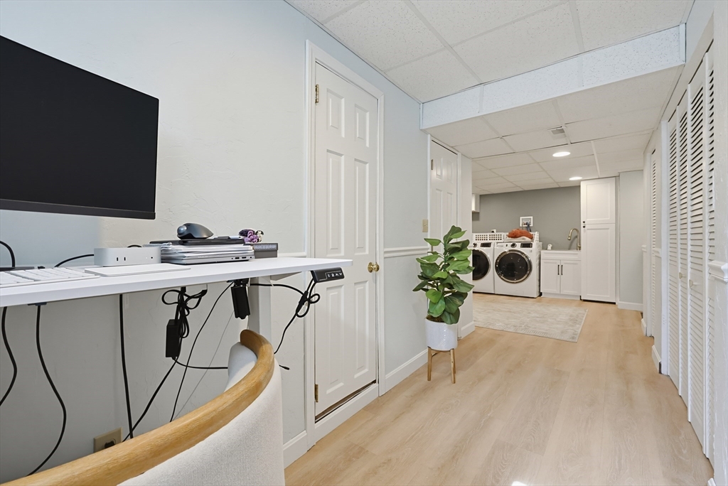 19 Weir Road Waltham, MA 02451 - Photo 26 of 41 a view of a living room and a flat screen tv