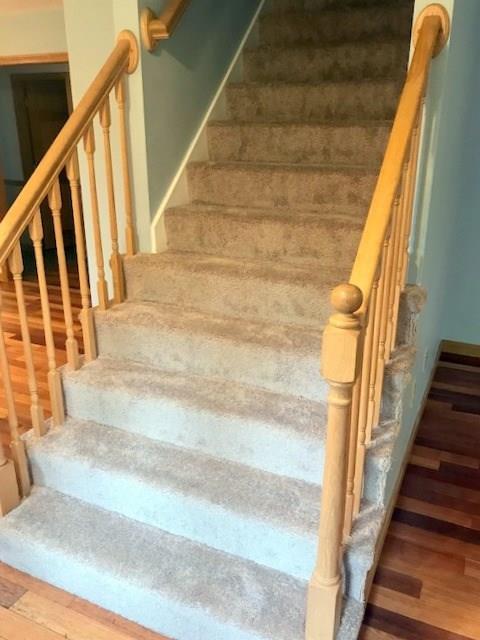3384 Middle Road Sidney, ME 04330 - Photo 9 of 29 Stairs to the second floor with new...