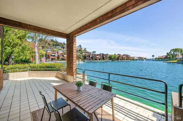 a view of sitting space and city view