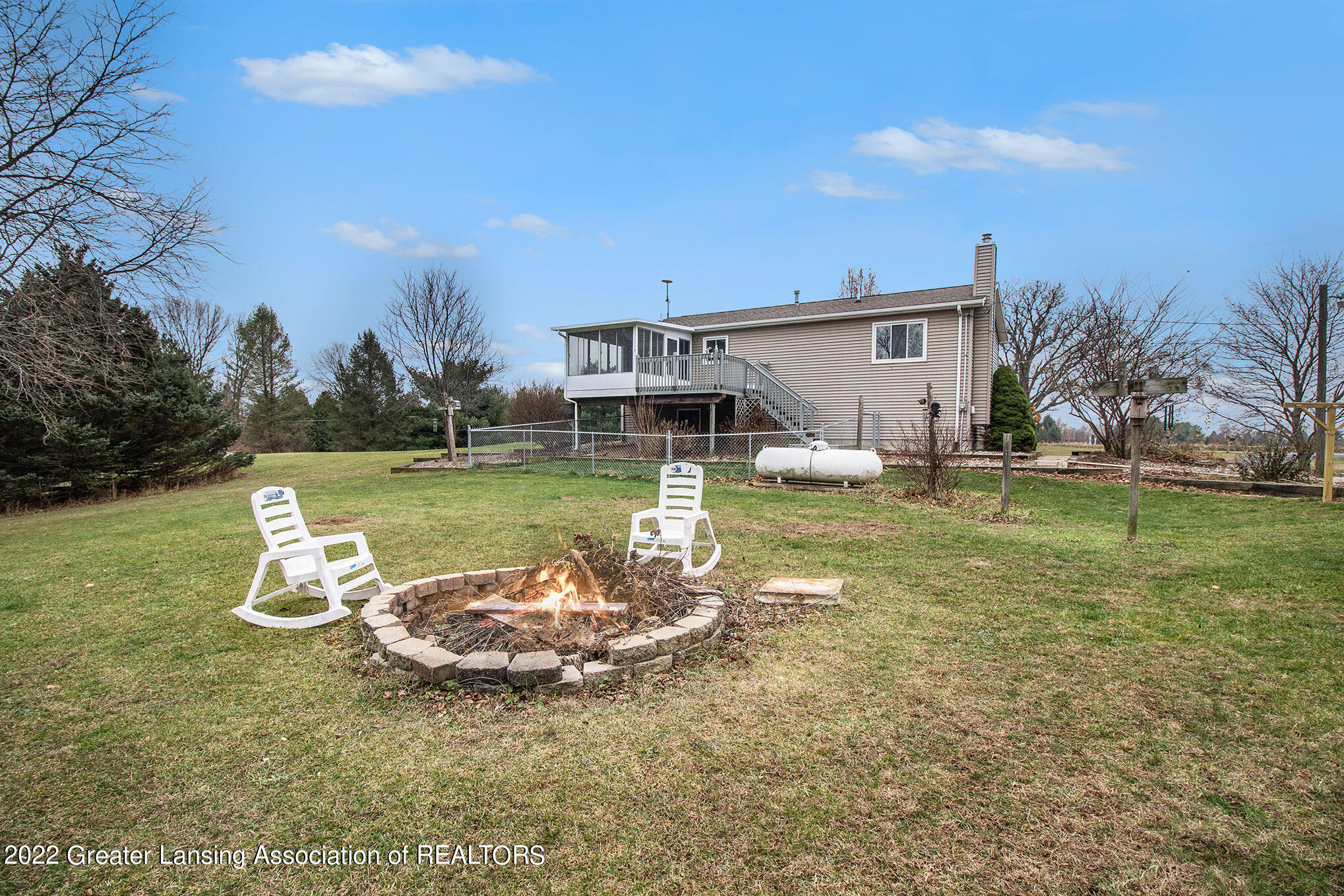 1967 Hawley Road Mason, MI 48854 - Photo 5 of 37 Backyard