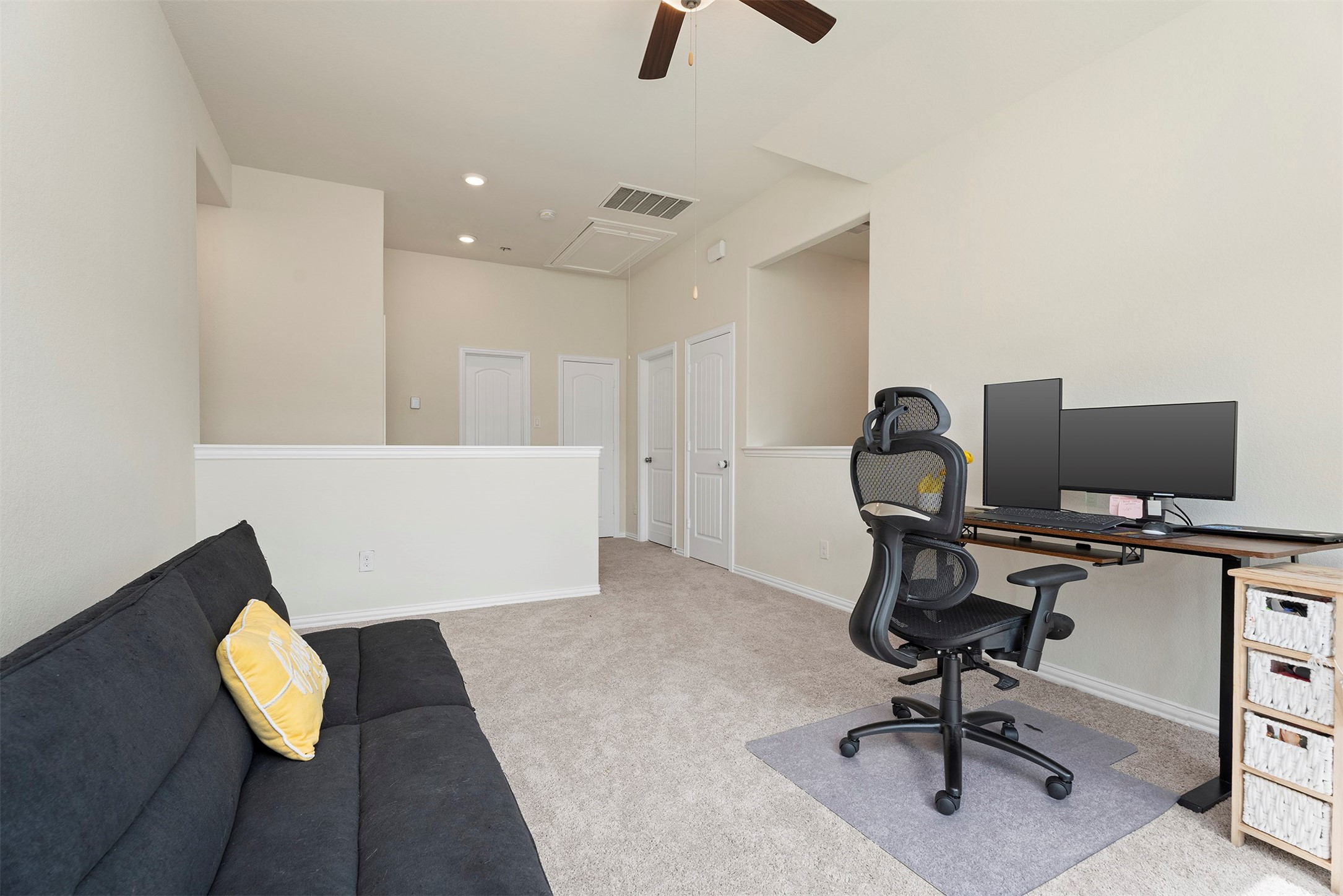 4710 Walnut Willow Ct Spring Spring, TX 77386 - Photo 22 of 42 Upstairs game room/flex space