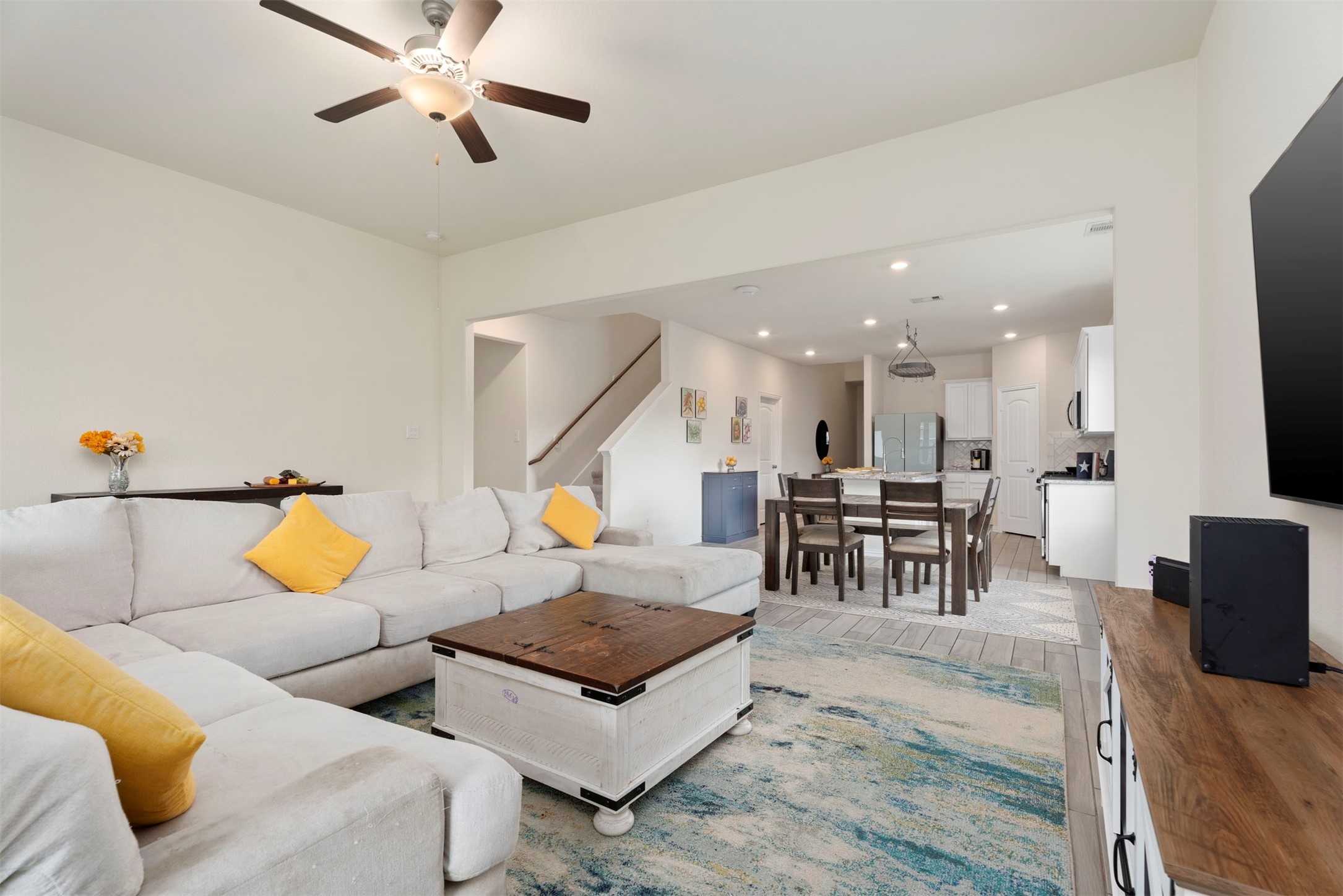 4710 Walnut Willow Ct Spring Spring, TX 77386 - Photo 5 of 42 Open concept heart of the home.