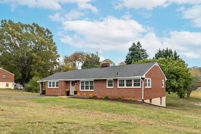 a view of a house with a patio