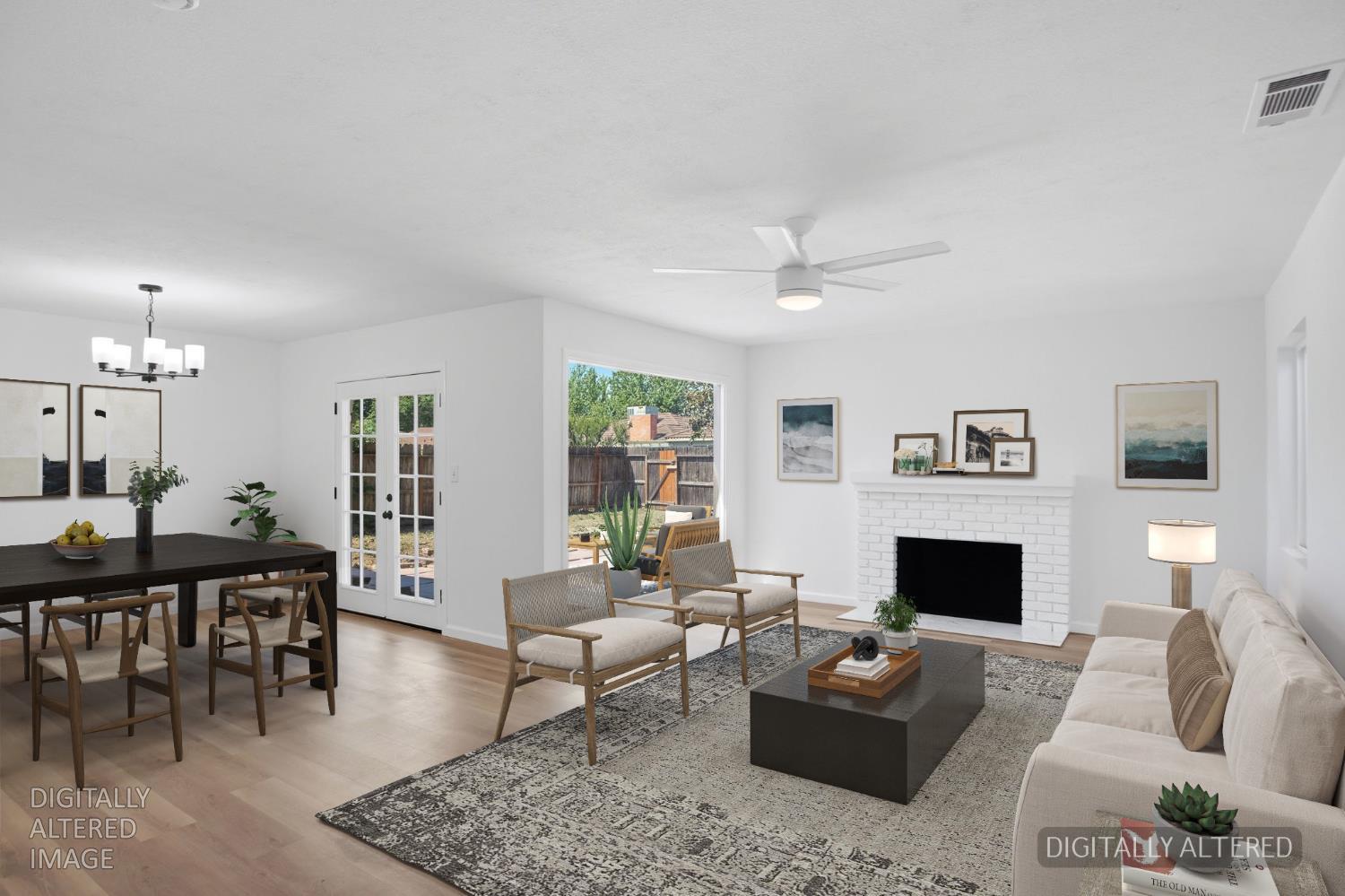 1451 Kent Way Modesto, CA 95355 - Photo 5 of 37 a living room with furniture a rug and a table