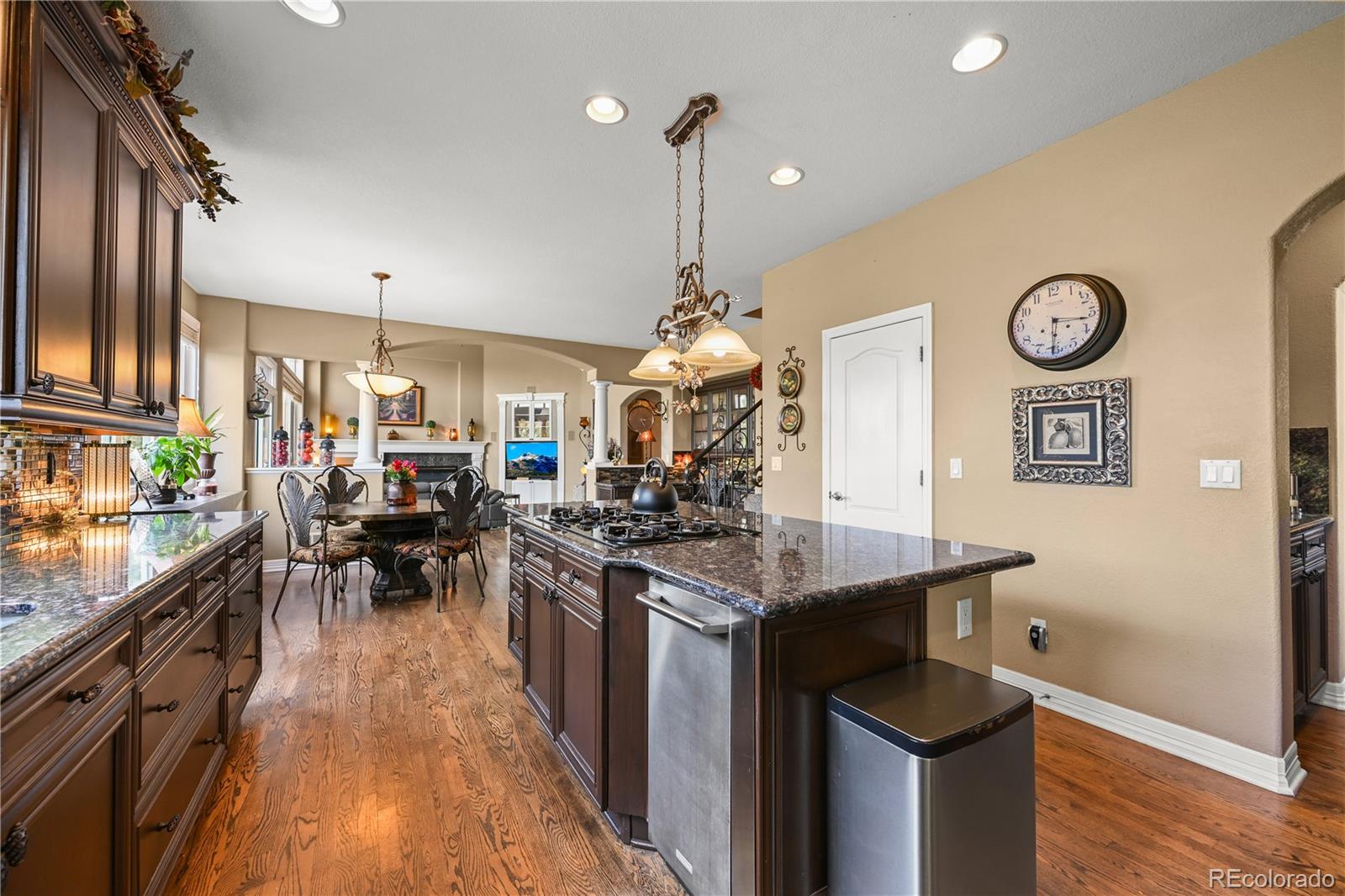 8518 High Ridge Court Castle Pines, CO 80108 - Photo 12 of 29 a kitchen with lots of counter top space
