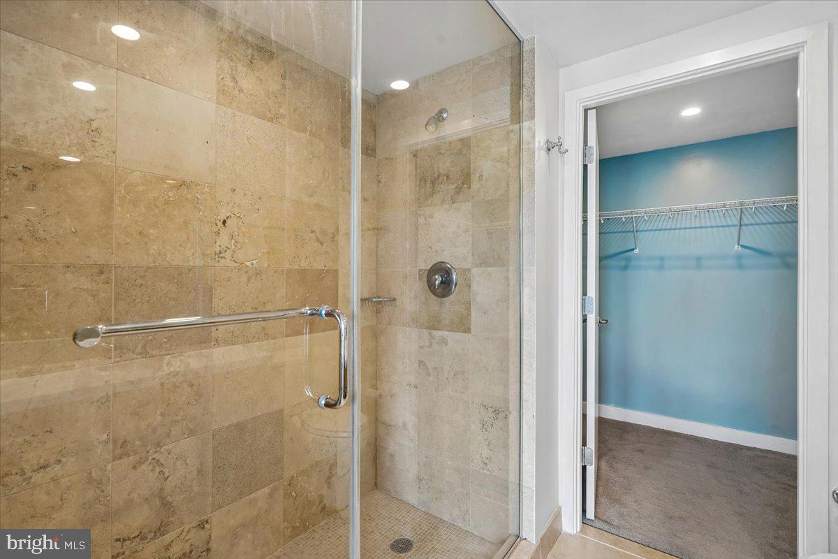 912 F Street Northwest, Unit 709 Washington, DC 20004 - Photo 16 of 28 a bathroom with a shower