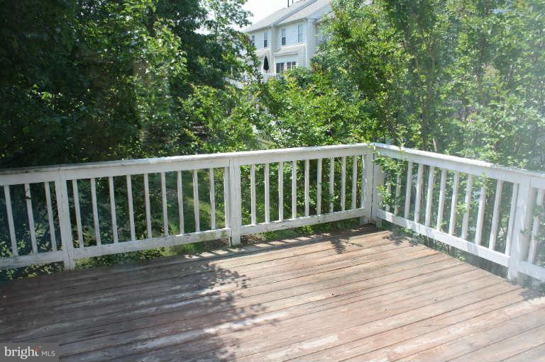 12011 Edgemere Circle Reston, VA 20190 - Photo 9 of 15 Deck - Backs to Trees