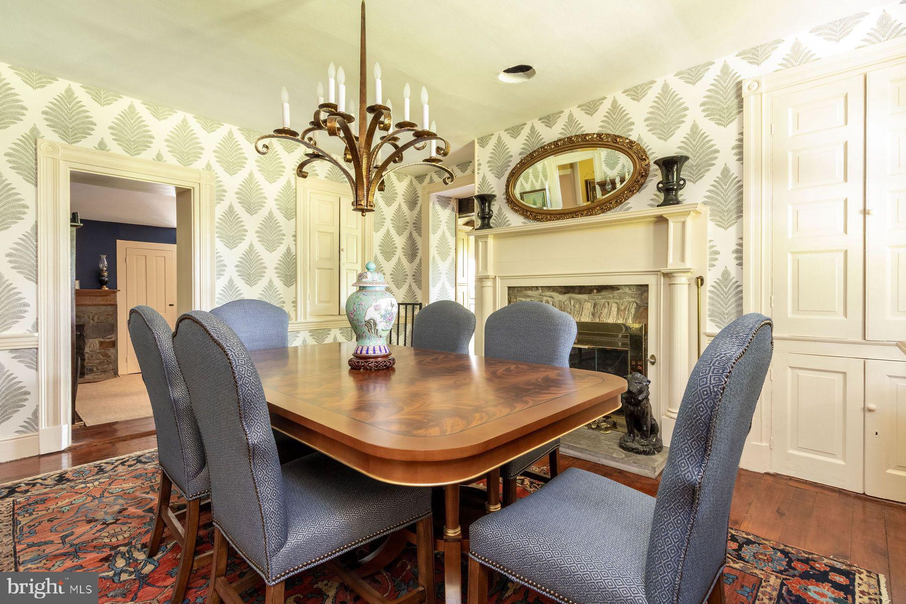 3150 Rushland Road Jamison, PA 18929 - Photo 18 of 50 a view of a dining room with furniture and wooden floor