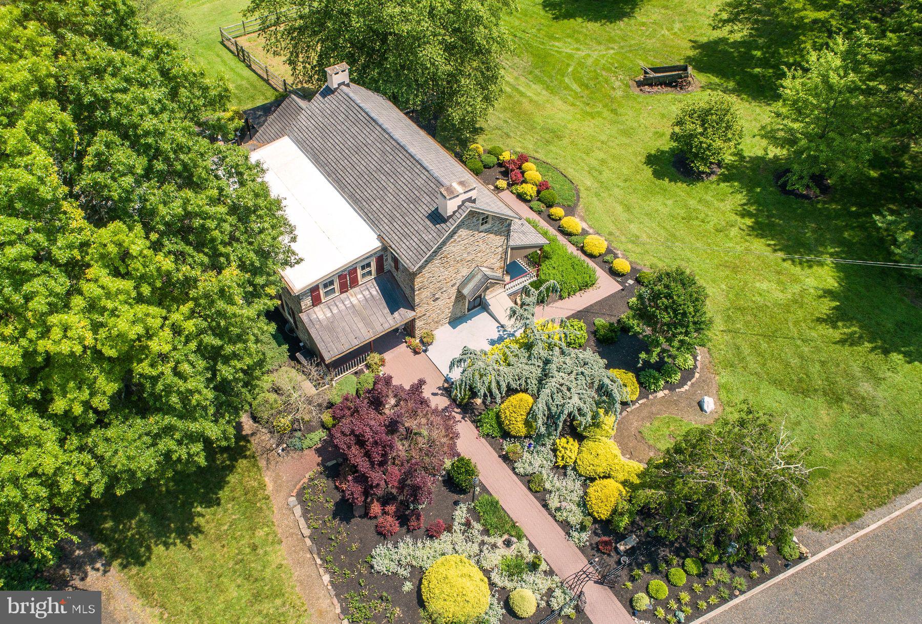 3150 Rushland Road Jamison, PA 18929 - Photo 45 of 50 an aerial view of house with yard swimming pool and outdoor seating