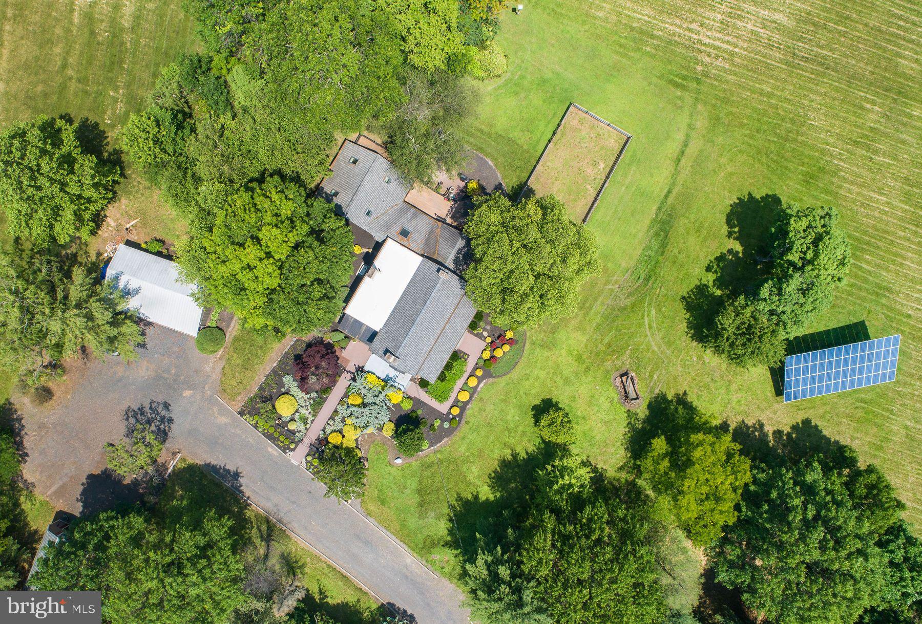 3150 Rushland Road Jamison, PA 18929 - Photo 47 of 50 an aerial view of a house with a yard and lake view